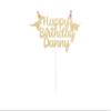 Custom Birthday Dinosaur Cake Topper - Dino Party Sign Centerpiece view 1