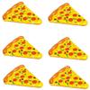 Swimline Pizza Slice Inflatable Giant Swimming Pool Float Raft (6 Pack) view 1