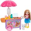 Barbie Club Chelsea Doll and Snack Cart Playset, 6-inch Blonde with Pet Kitten and Accessories, Gift for 3 to 7 Year Olds view 1
