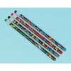 amscan Assorted Justice League Heroes Pencils- 8 pcs. view 1