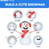 Build Buddiez Snowman Craft Kit 12pc Party Pack - Build, Play & Display 12 Air-Dry Clay Snowmen, Great for Christmas, Stocking Stuffers, Birthdays & Winter Activities, for Kids 5+ view 2
