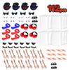 Build Buddiez Snowman Craft Kit 12pc Party Pack - Build, Play & Display 12 Air-Dry Clay Snowmen, Great for Christmas, Stocking Stuffers, Birthdays & Winter Activities, for Kids 5+ view 3