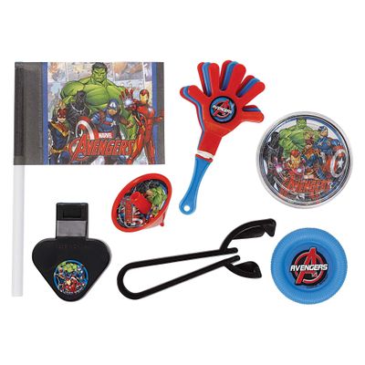 Marvel Avengers Powers Unite Mega Mix Value Pack, 11.5" x 9" - 48 Count | Exclusive Superhero Set with Action-Packed Variety & Unique Collectibles