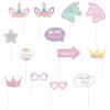 amscan Assorted Unicorn Photo Prop Kit- 13 pcs. view 1