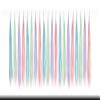 amscan Pastel Rainbow Party Tassel Garland - 1 pc view 1