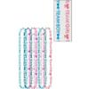 amscan Stunning 30 Inch Plastic Bead Necklaces for Unisex Gender Reveal Celebrations (Pack of 10) view 1