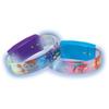 Amscan Multicolor Trolls World Tour Light-up Plastic Bracelets - 7" x 0.75" (Pack of 4) - Perfect for Kids & Trolls Fans view 1