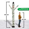 LookOurWay Air Dancers Inflatable Tube Man Attachment - 10 Feet Tall Wacky Waving Inflatable Dancing Tube Guy for Business Promotion - Blower Not Included - Character Money Themed - Billionaire view 3