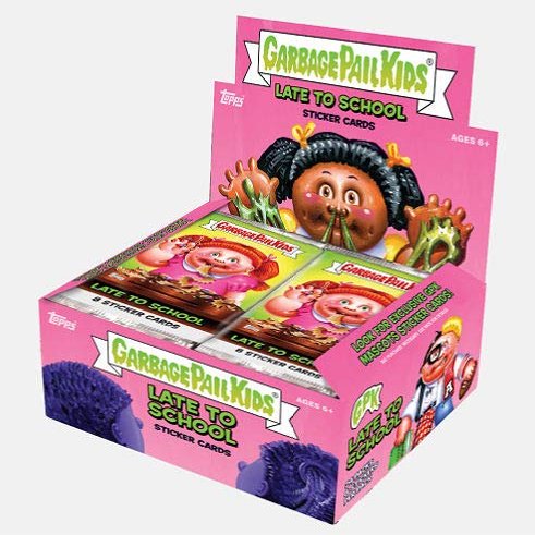 2020 Topps Garbage Pail Kids Series 1 'Late to School' Sticker box (24 pks/bx)