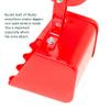 Sandbox Digger Toy Excavator with Wheels- Foldable Playground Equipment for Outdoor Play w/No-Bend, No-Pinch Heavy Duty Metal Ride On Sand Construction Backhoe Fun (Ages 4-12) (red) view 3