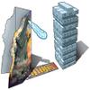 Jenga: Godzilla Extreme Edition | Based on Classic Monster Movie Franchise Godzilla | Collectible Jenga Game | Unique Gameplay Featuring Movable Godzilla Piece view 3