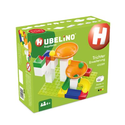Hubelino Twister Expansion Set, 44 Pieces, Ages 4+, Compatible with Popular Building Blocks, Made in Germany