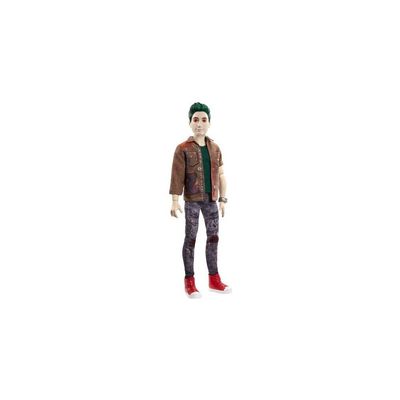 Mattel Disney Zombies 2 Toys, Zed Necrodopolis Zombie Fashion Doll Wearing Grunge Outfit & Accessories, 11 Bendable Joints