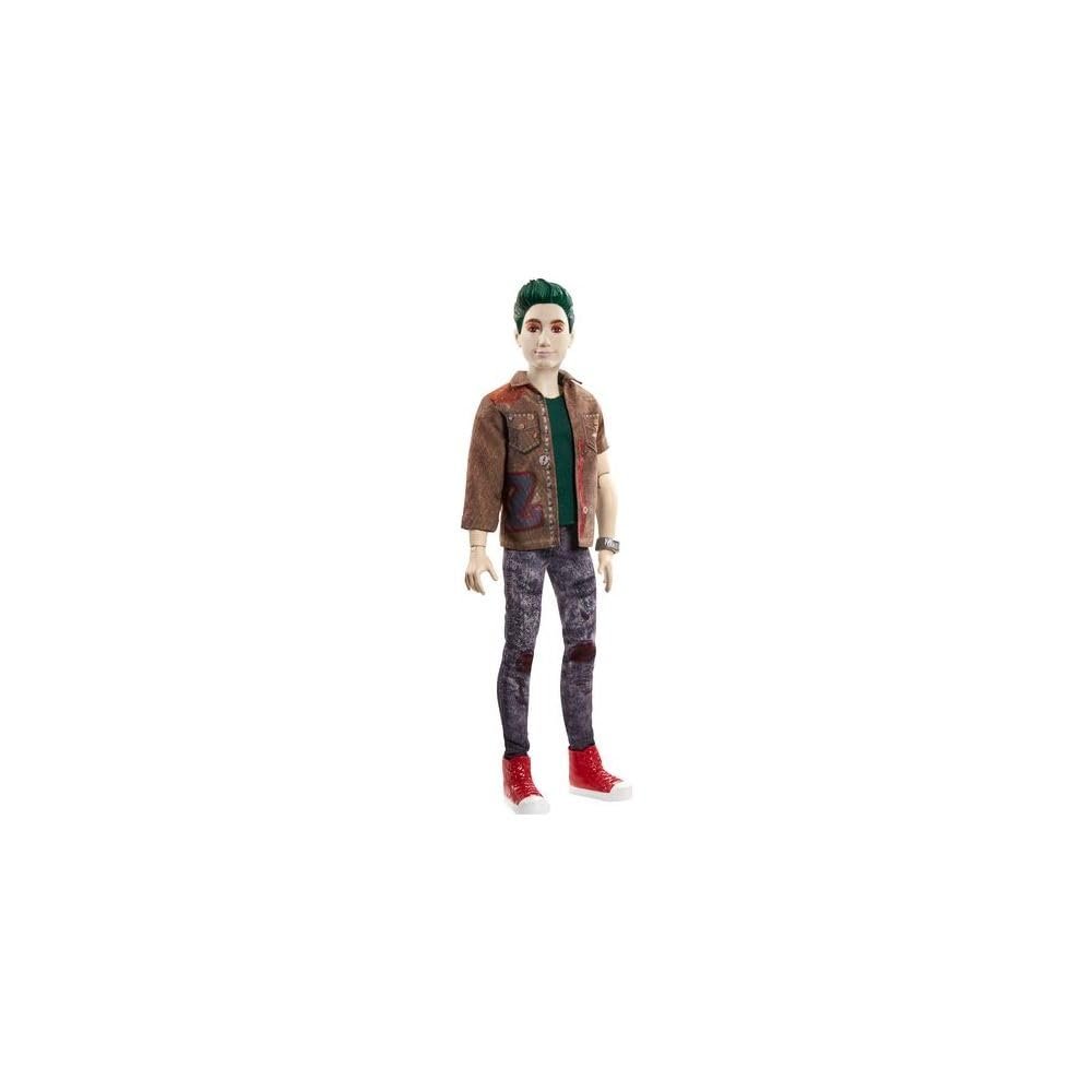 Mattel Disney Zombies 2 Toys, Zed Necrodopolis Zombie Fashion Doll Wearing Grunge Outfit & Accessories, 11 Bendable Joints