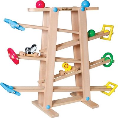 VEDES Grohandel GmbH - Ware Wooden Toy Mouse with Rolling Elements