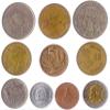 HOBBY OF KINGS 10 Different Coins from 10 Different African Countries. Circulated, Seller Graded, Multicolor, Nickel, Copper, Zinc, Dollar Denomination view 1