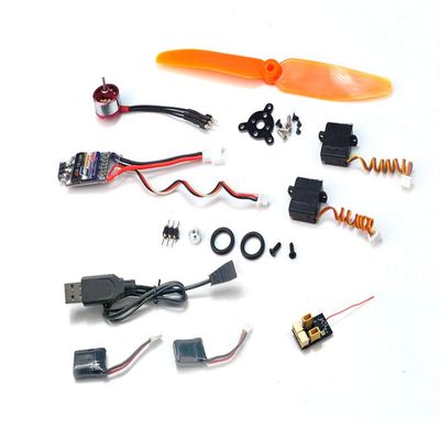Dancing Wings Hobby Micro 3CH Balsa Electric Airplane Combo:K4 se.5a / sopwith pup/Fokker E/Cessna L-19 (KC23-145)