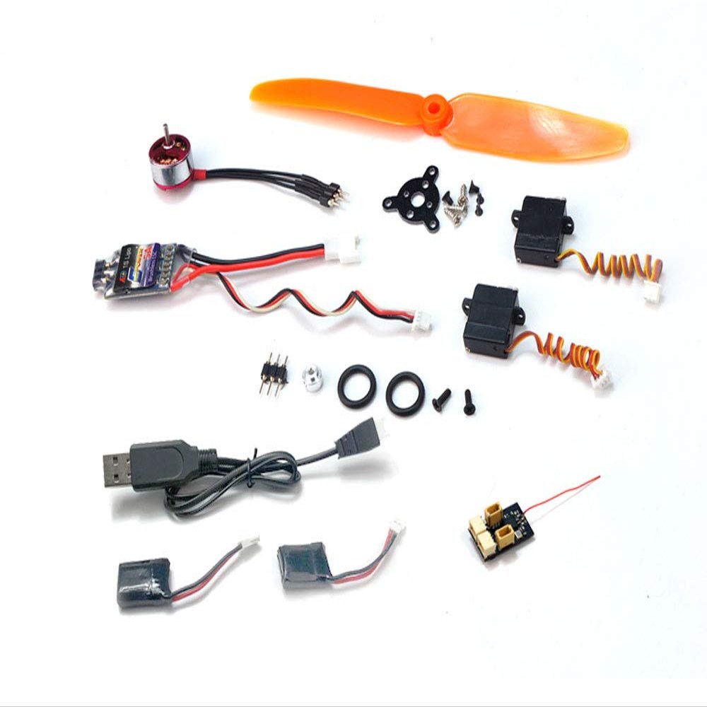 Dancing Wings Hobby Micro 3CH Balsa Electric Airplane Combo:K4 se.5a / sopwith pup/Fokker E/Cessna L-19 (KC23-145)
