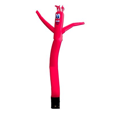 CarBowz Air Inflatable Dancers Tube Man Complete Set with 1 High Power Blower, 18-Feet Fly Guy (Red)