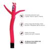 CarBowz Air Inflatable Dancers Tube Man Complete Set with 1 High Power Blower, 18-Feet Fly Guy (Red) view 2