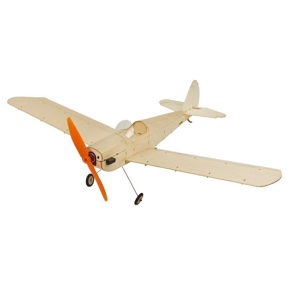 Dancing Wings Hobby Micro 3CH 460mm Spacewalker Remote Control Balsawood Laser Cut Plane for Adults (K0905)
