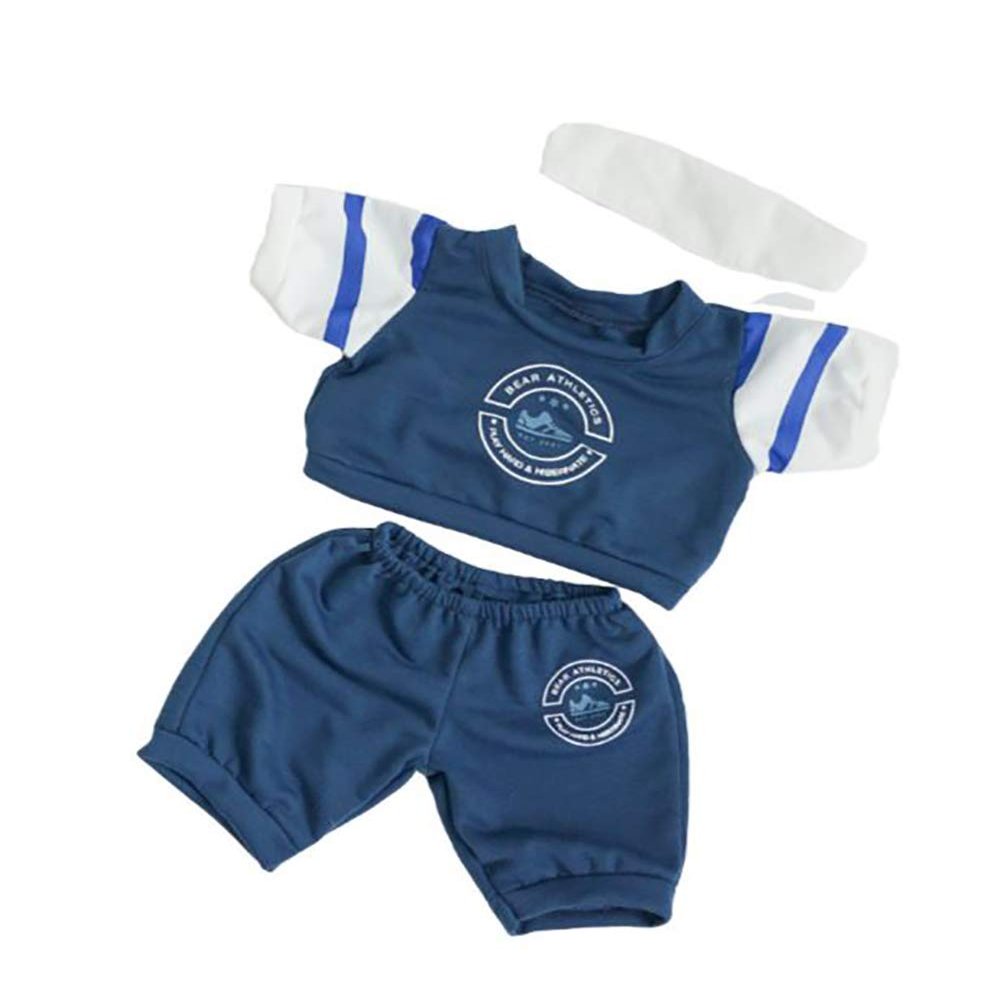 Adorable Boys Athletic Outift Fits Most 16 inch Build A Bear and Make Your Own Stuffed Animals