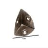 100 x CASE CORNER DECORATIVE GUARD 28MM NP NICKEL PLATED STEEL view 2