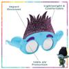 Sun-Staches Trolls Official Branch Sunglasses Costume Accessory Mask UV400, One Size Fits Most Kids view 2