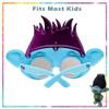 Sun-Staches Trolls Official Branch Sunglasses Costume Accessory Mask UV400, One Size Fits Most Kids view 3