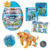 Smashers Dino Ice Age Sabre Tooth Tiger by ZURU Mini Surprise Egg with Many Surprises! - Slime, Dinosaur, Collectibles, Toys for Boys and Kids (Sabre Tooth Tiger) view 1