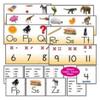 Alphabet & Number Flashcard Banner Set view 1