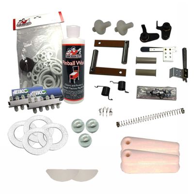 Game Room Guys 1969 Gottlieb Hi Lo Pinball White Premium Maintenance Kit