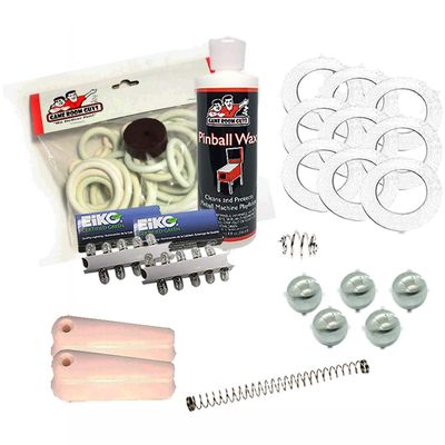 Game Room Guys 1953 Gottlieb Arabian Knights Pinball White Premium Maintenance Kit