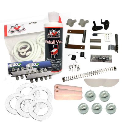 Game Room Guys 1959 Gottlieb Miss Annabelle Pinball White Premium Maintenance Kit
