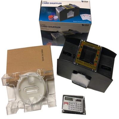 4 Deck Card Shuffler, 2 Deck Revolving Card Tray and Bicycle Calculator