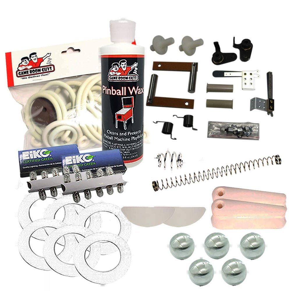 Game Room Guys 1955 Gottlieb Southern Belle Pinball White Premium Maintenance Kit