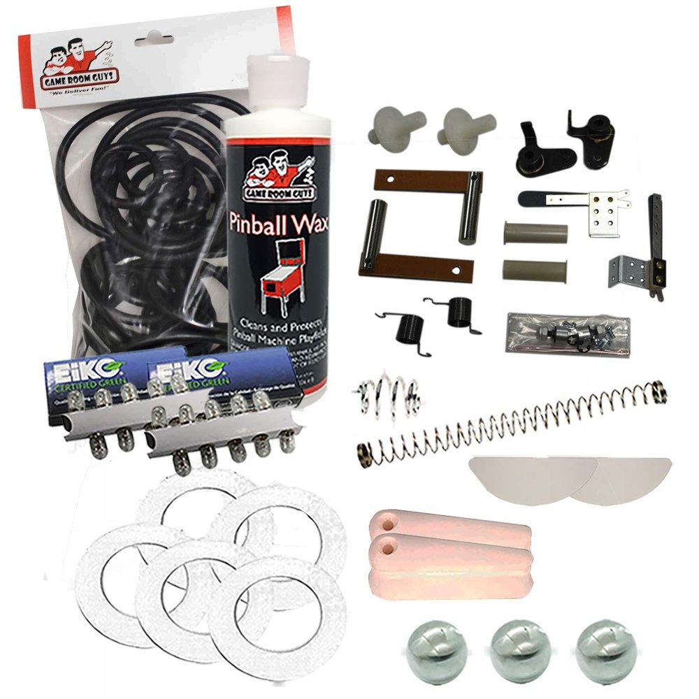 Game Room Guys 1962 Gottlieb Fashion Show Black Premium Maintenance Kit