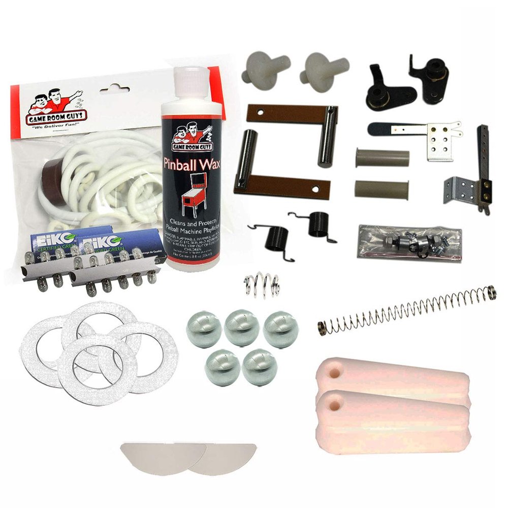 Game Room Guys 1955 Gottlieb Sweet Add A Line Pinball White Premium Maintenance Kit