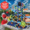 Discovery #MINDBLOWN 321-Piece Marble Run Construction and Building Kit for Kids view 3