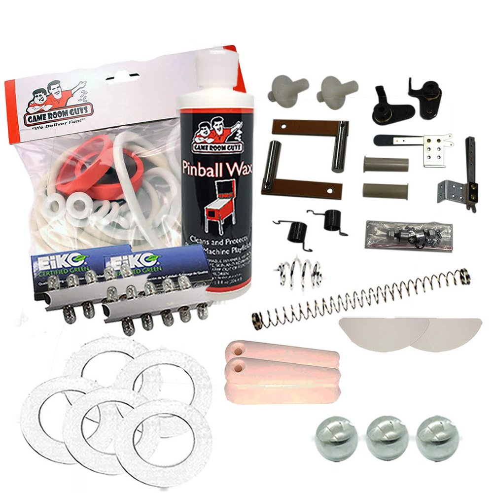 Game Room Guys 1962 Gottlieb Fashion Show White Premium Maintenance Kit