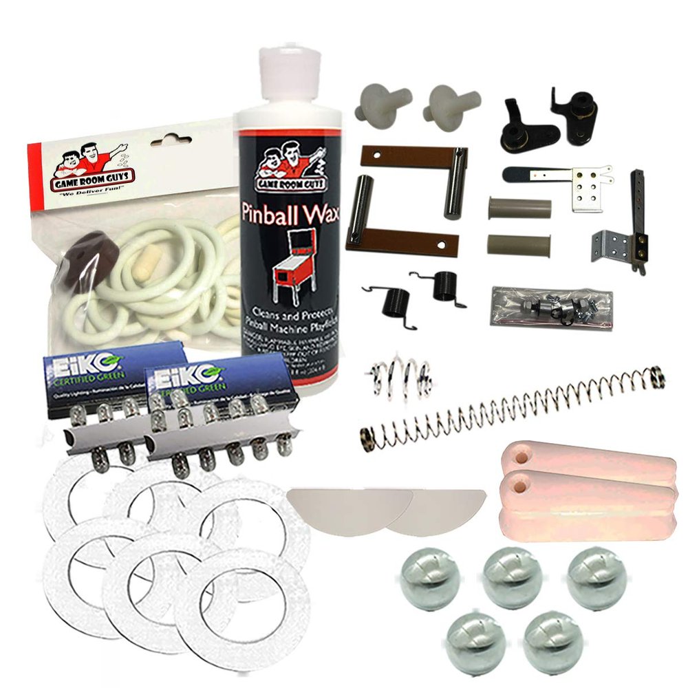 Game Room Guys 1956 Gottlieb Gladiator Pinball White Premium Maintenance Kit