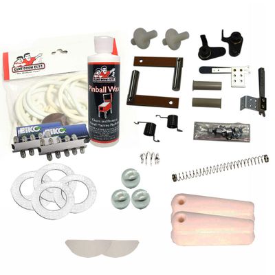 Game Room Guys 1964 Gottlieb Happy Clown Pinball White Premium Maintenance Kit