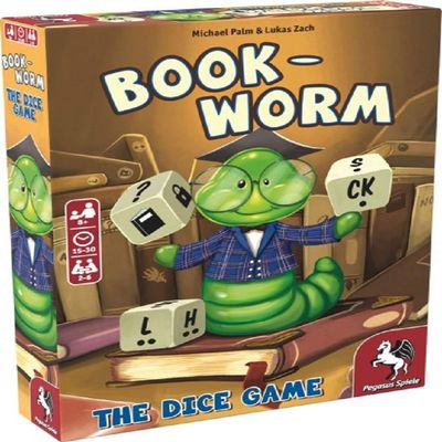 Pegasus Spiele Bookworm: The Dice Game