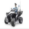 Bruder 63011 Police Quad w Light Skin Policeman and Accessories view 4