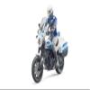 Bruder 62731 bworld Scrambler Ducati Police Motorbike w Policeman view 1