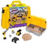Kinetic Sand, Construction Site Folding Sandbox with 2lbs Play Sand & Toy Truck, Storage Case, Sensory Toys, for Kids Ages 3 and up view 1