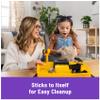 Kinetic Sand, Construction Site Folding Sandbox with 2lbs Play Sand & Toy Truck, Storage Case, Sensory Toys, for Kids Ages 3 and up view 4