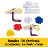 Spin Master Games, Lily Hevesh H5 Domino Creations 100-Piece Dominoes Set, Kids Games, Building Toys, Classic Game, Dominoes for Adults, for Ages 5 & Up view 3