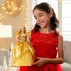 Barbie Signature 2020 Holiday Barbie Doll (12-inch Blonde Long Hair) in Golden Gown, with Doll Stand and Certificate of Authenticity, Gift for 6 Year Olds and Up view 2