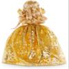 Barbie Signature 2020 Holiday Barbie Doll (12-inch Blonde Long Hair) in Golden Gown, with Doll Stand and Certificate of Authenticity, Gift for 6 Year Olds and Up view 4